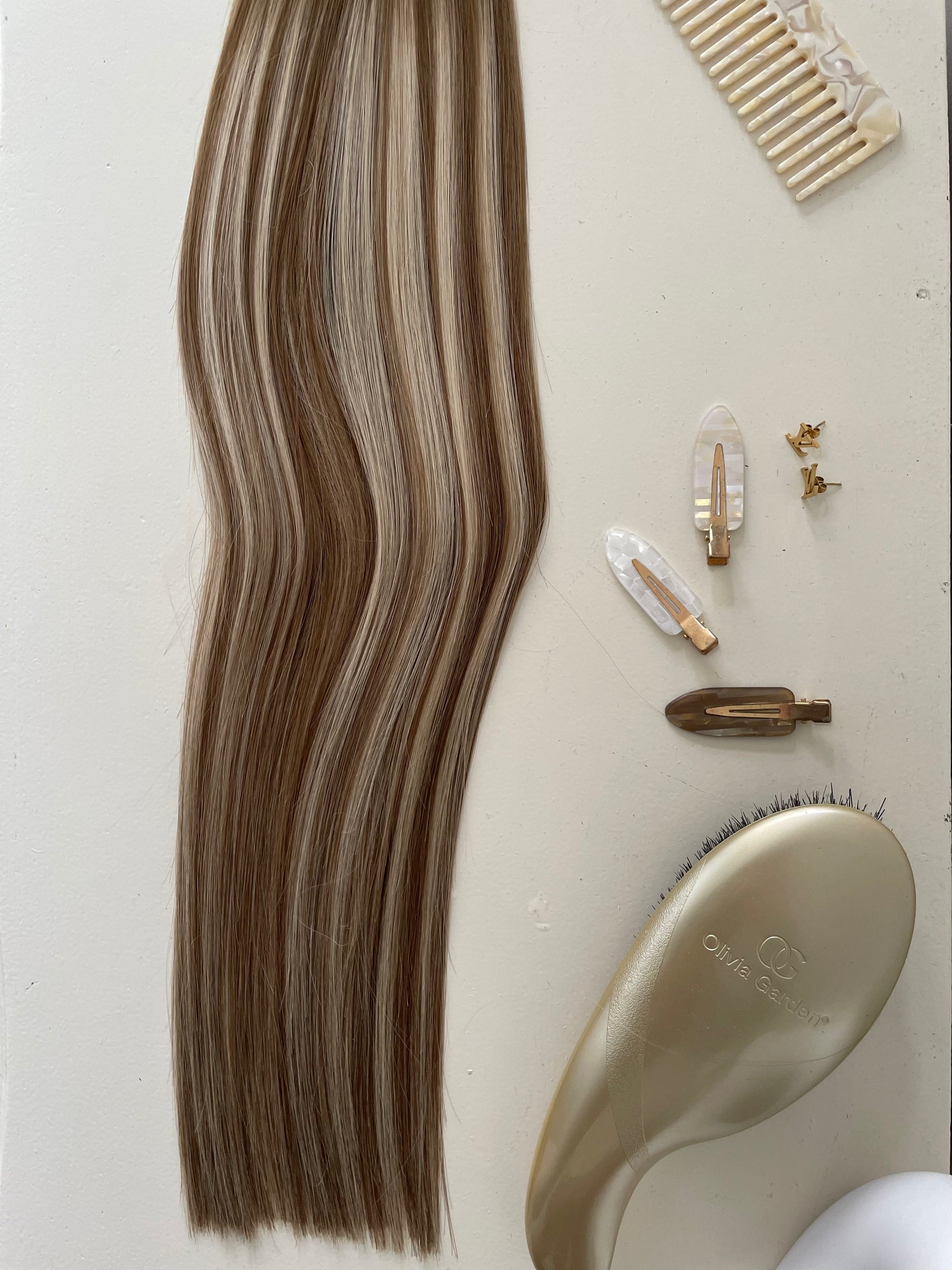 Moonlight Bronde Virgin Invisible Tape in Weft