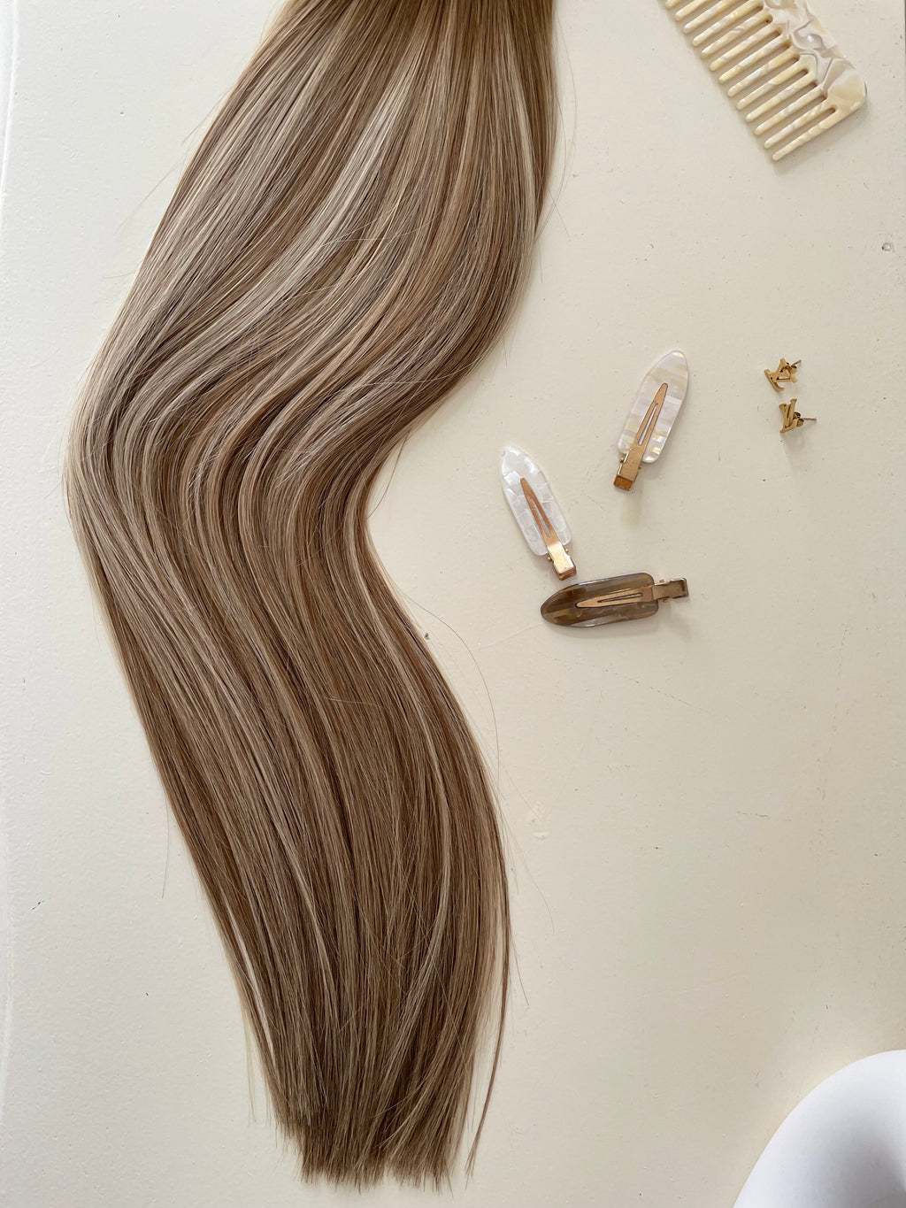 Moonlight Bronde Virgin Invisible Tape in Weft